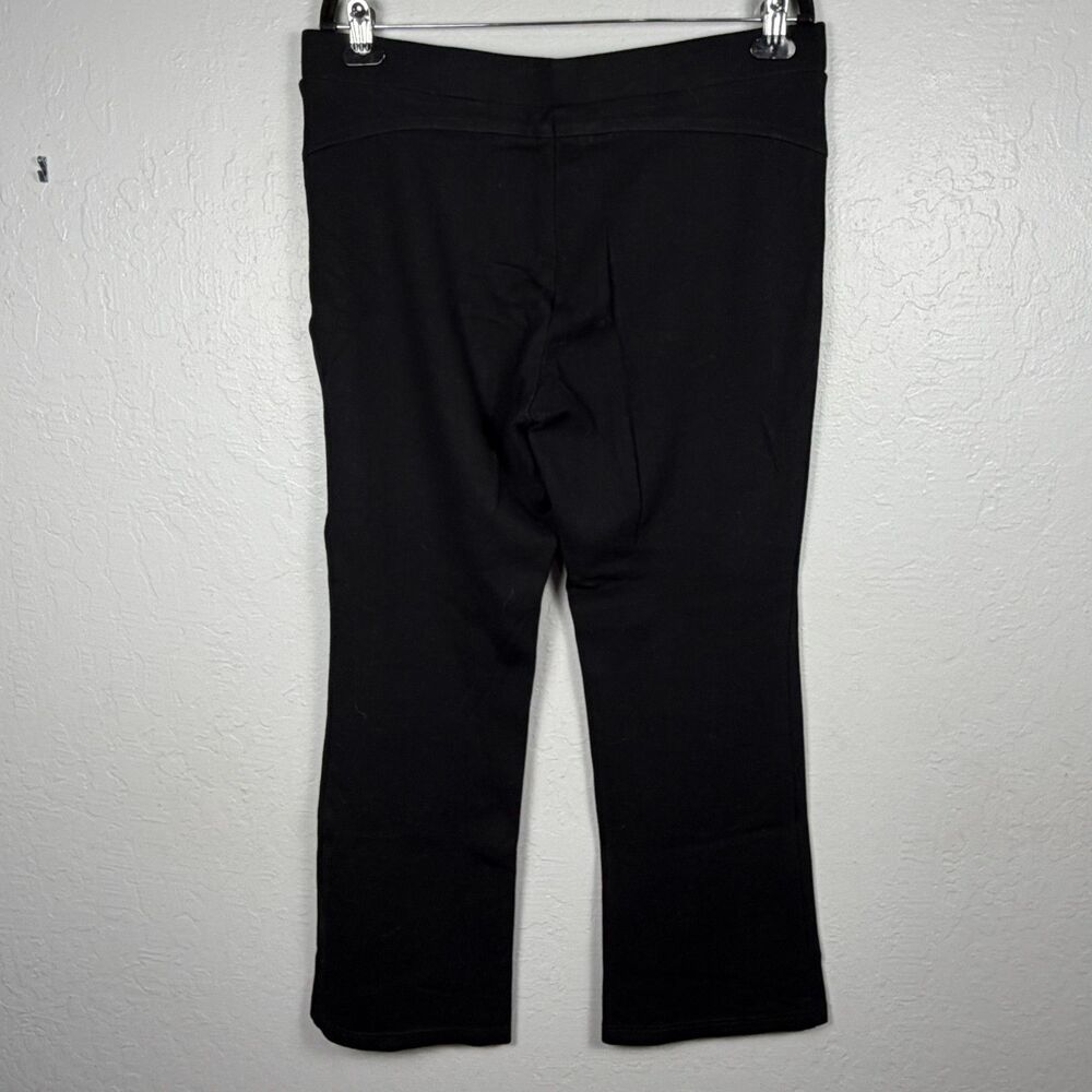 Style & Co Womens XL Black Ponte Bootcut Pull On Stretch Pants Work Career